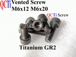 Vented screw